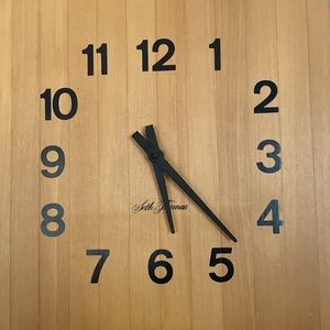 Seth Thomas Square Butcher Clock